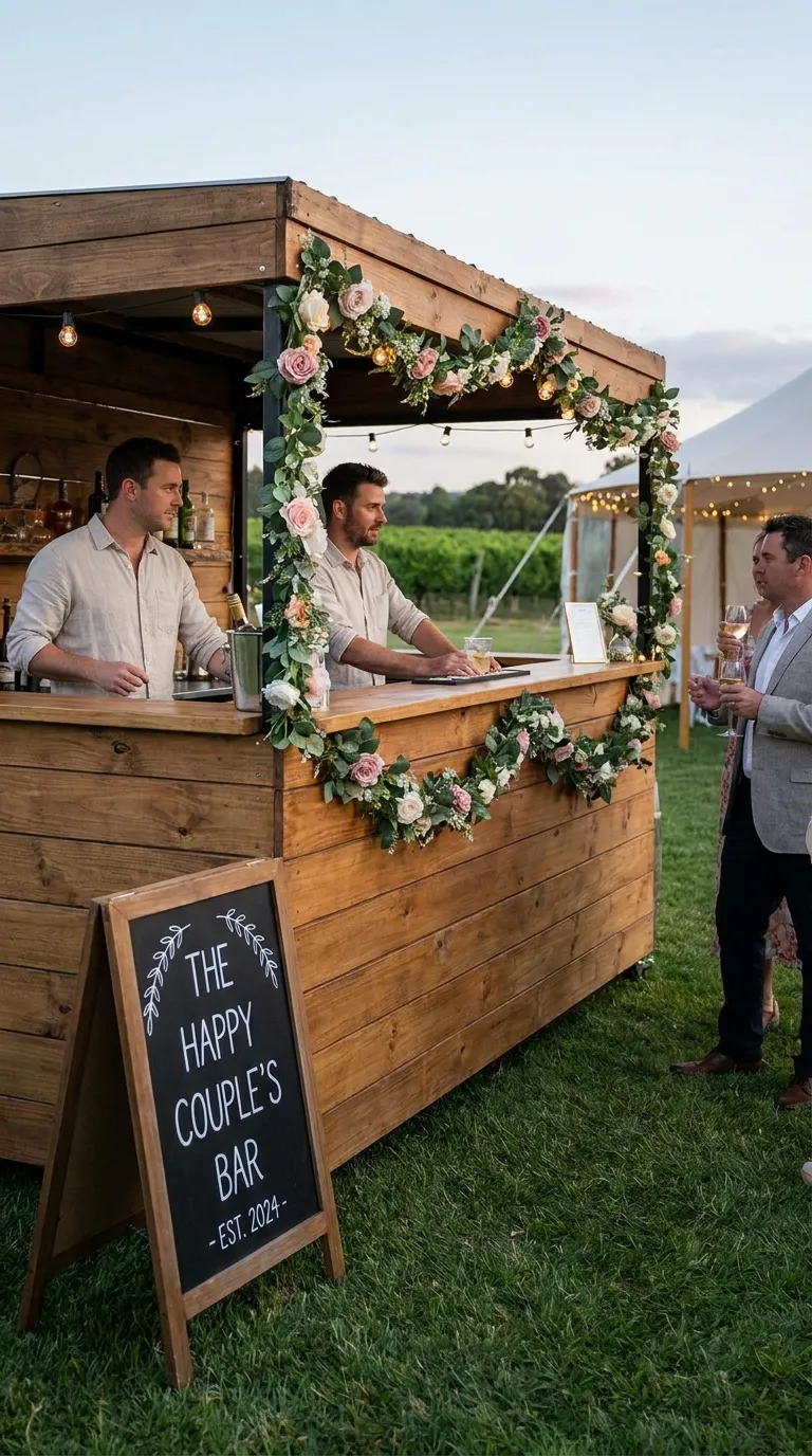 Barra de bar móvil